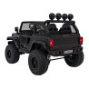 Auto terenowe OFF-ROAD 3.0 dla dzieci Czarny + Pilot + Wolny Start + Pasy + Audio LED