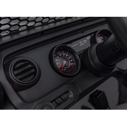 Auto terenowe OFF-ROAD 3.0 dla dzieci Czarny + Pilot + Wolny Start + Pasy + Audio LED