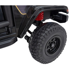 Auto terenowe OFF-ROAD 3.0 dla dzieci Czarny + Pilot + Wolny Start + Pasy + Audio LED