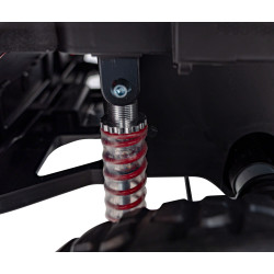 Auto terenowe OFF-ROAD 3.0 dla dzieci Czarny + Pilot + Wolny Start + Pasy + Audio LED