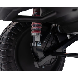 Auto terenowe OFF-ROAD 3.0 dla dzieci Czarny + Pilot + Wolny Start + Pasy + Audio LED