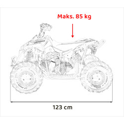 Pojazd Quad Spalinowy RENEGADE HIPERFECT 110CC Zielony