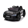 Audi R8 Policja na akumulator dla dzieci + Pilot + EVA + Wolny Start + MP3 LED