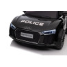 Audi R8 Policja na akumulator dla dzieci + Pilot + EVA + Wolny Start + MP3 LED