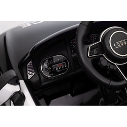 Audi R8 Policja na akumulator dla dzieci + Pilot + EVA + Wolny Start + MP3 LED