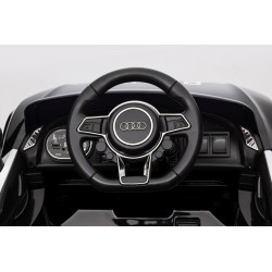 Audi R8 Policja na akumulator dla dzieci + Pilot + EVA + Wolny Start + MP3 LED