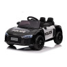 Audi R8 Policja na akumulator dla dzieci + Pilot + EVA + Wolny Start + MP3 LED