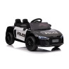 Audi R8 Policja na akumulator dla dzieci + Pilot + EVA + Wolny Start + MP3 LED