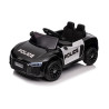 Audi R8 Policja na akumulator dla dzieci + Pilot + EVA + Wolny Start + MP3 LED