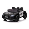 Audi R8 Policja na akumulator dla dzieci + Pilot + EVA + Wolny Start + MP3 LED
