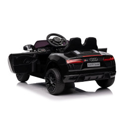 Audi R8 Policja na akumulator dla dzieci + Pilot + EVA + Wolny Start + MP3 LED