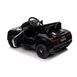 Audi R8 Policja na akumulator dla dzieci + Pilot + EVA + Wolny Start + MP3 LED