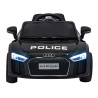 Audi R8 Policja na akumulator dla dzieci + Pilot + EVA + Wolny Start + MP3 LED