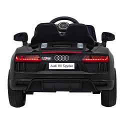 Audi R8 Policja na akumulator dla dzieci + Pilot + EVA + Wolny Start + MP3 LED
