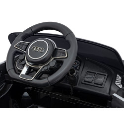 Audi R8 Policja na akumulator dla dzieci + Pilot + EVA + Wolny Start + MP3 LED