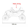 Pojazd Buggy UTV-MX 2000N Niebieski