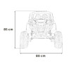 Pojazd Buggy UTV-MX 2000N Czarny