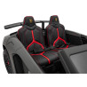 Auto Lamborghini Aventador SV na akumulator dla 2 dzieci Szary + Pilot 2,4 GHz + Pianka EVA + Audio LED