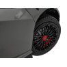 Auto Lamborghini Aventador SV na akumulator dla 2 dzieci Szary + Pilot 2,4 GHz + Pianka EVA + Audio LED