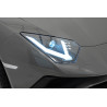 Auto Lamborghini Aventador SV na akumulator dla 2 dzieci Szary + Pilot 2,4 GHz + Pianka EVA + Audio LED