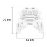 Pojazd OFF ROAD 4x4 SPORT Niebieski