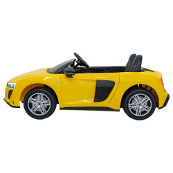 Pojazd Audi Spyder R8 LIFT Żółty