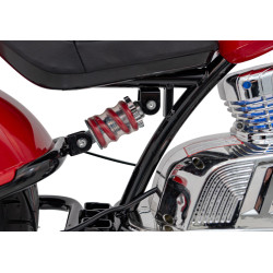 Pojazd Motorek Chopper Warrior Czerwony