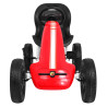 Gokart ABARTH na pedały dla dzieci Czerwony + Koła EVA + Hamulec ręczny + Wolny bieg