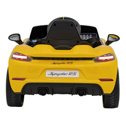 Pojazd Porsche Spyder RS 718 Żółty