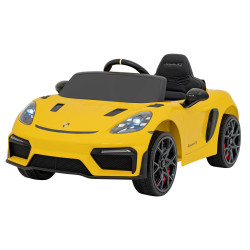 Pojazd Porsche Spyder RS 718 Żółty