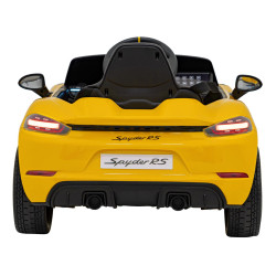 Pojazd Porsche Spyder RS 718 Lakier Żółty