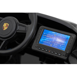 Pojazd Porsche Spyder RS 718 Czarny MP4