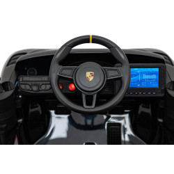 Pojazd Porsche Spyder RS 718 Czarny MP4