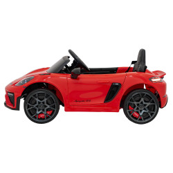 Pojazd Porsche Spyder RS 718 Czerwony MP4