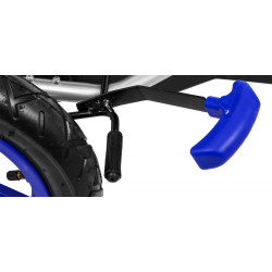 Gokart Full Ahead AIR na pedały dla dzieci 3+ Niebieski + Regulacja siedziska + Pompowane koła + Hamulec ręczny
