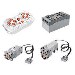 Zestaw Klocków Auto Sportowe Czerwone 1958el.