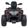 Quad Can Am Outlander ATV z Pilotem Szary