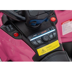 Quad Can Am Outlander ATV z Pilotem Różowy