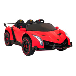 Pojazd Lamborghini Veneno Czerwony