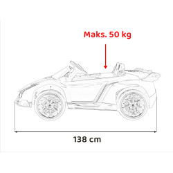 Pojazd Lamborghini Veneno Zielony
