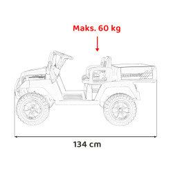Pojazd Pick-Up Champion Biały