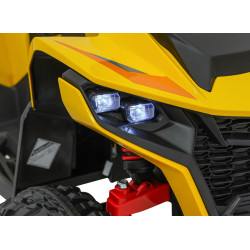 Pojazd Quad Fast Wheel Żółty