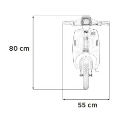Pojazd Skuter Retro 23 Różowy