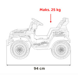 Pojazd Off Road MOUNTAIN Zielony