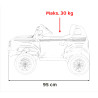Pojazd Toyota Land Cruiser PRADO Czerwony