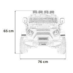 Pojazd Off Road MONSTER Zielony