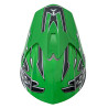 Kask Motocyklowy Enduro Zielony M