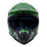 Kask Motocyklowy Enduro Zielony L
