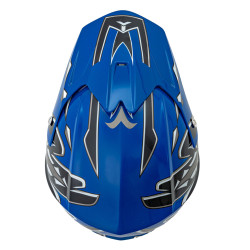 Kask Motocyklowy Enduro Niebieski M