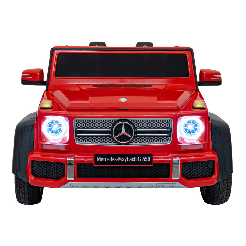 Pojazd Mercedes Benz MAYBACH G650 STRONG Czerwony
